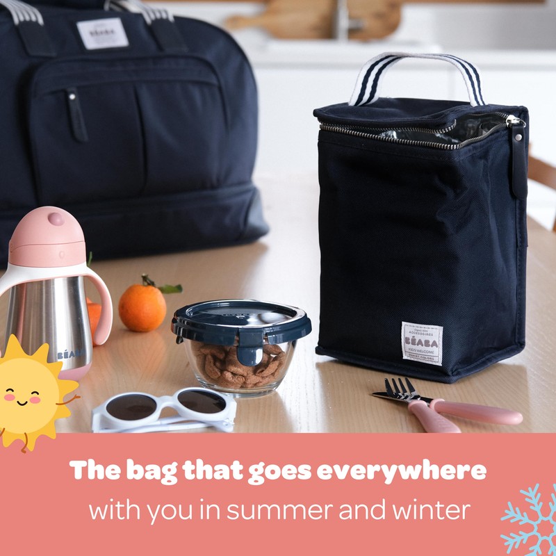 BÉABA - Insulated bag for baby meals - Spacious -