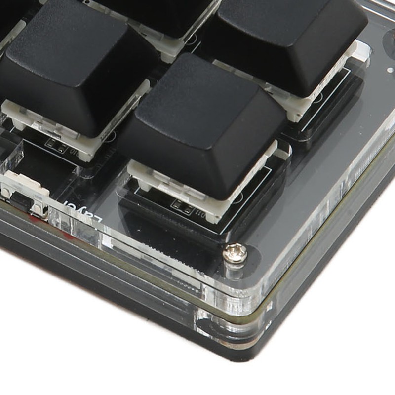 6 Key Mini Keypad with Knob Blue Switch Wired USB