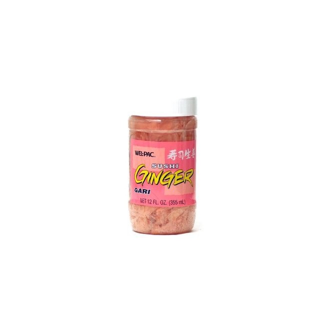 Wel-Pac Pickled Ginger Sliced, 11.5-Ounce Jars (Pack of 3)