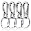 Dog Tag Clips, Stainless Steel Heavy Duty Ring Pet Tag
