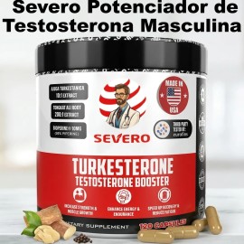 Turkesterona 15000mg Masa Muscular Fuerza 120 Cápsulas