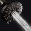 AquaDance OIL RUBBED BRONZE High Pressure 6-Setting 4" Shower Head