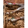 RAZ Imports NWT Set 6 RAZ Boxed 4.5" Glass Birds