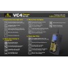 XTAR VC4 Charger -4 Port -USB