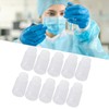 10Pcs Reagent Bottle Plastic Wide Mouth Lab Liquid Sample Seal