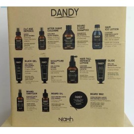Dandy Gel Negro Para Barba Y Cabello