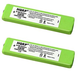 HQRP 2-Pack Battery Compatible with Sony MZ-R90 MZ-R91 MZ-R900 MZ-R900PC MZ-R900DPC MZ-RH10 MZ-RH910