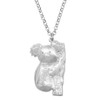 BONSNY Enamel Alloy Australian Koala Bear Necklace Pendant Jewelry For