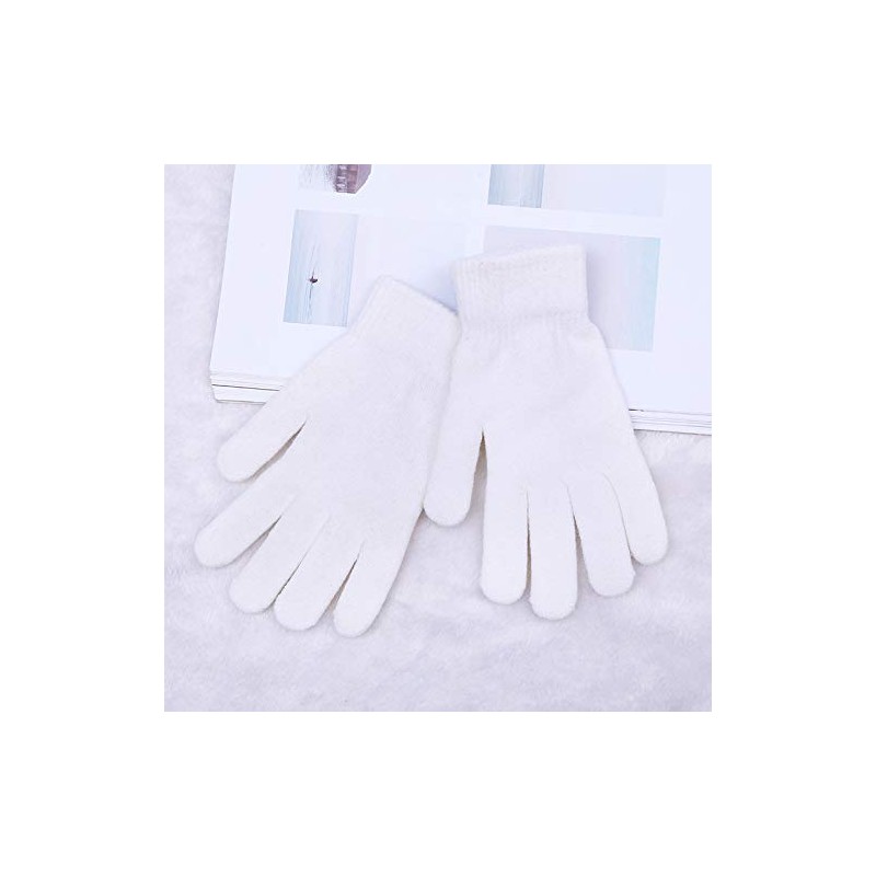 Geicyjiecy Mellons Winter Magic Gloves Warm Strecty Knit Gloves For