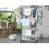 HOMIDEC Clothes Drying Rack, Oversized 4-Tier(67.7" High) Foldable Stainless Steel