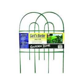 Origin Point Gard'n Border Round Folding Fence, Green, 24-Inch x 10-Feet-(42410)