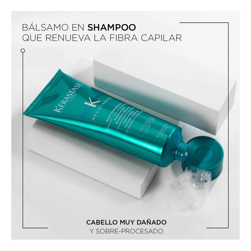 Shampoo Thérapiste Reparador Cabello Débil 250ml Kérastase