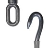 Awning Crank 80–160 cm, Butcher Hook, Grey