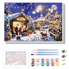 Skyboda Christmas Paint by Numbers Kit for Adults Beginners with