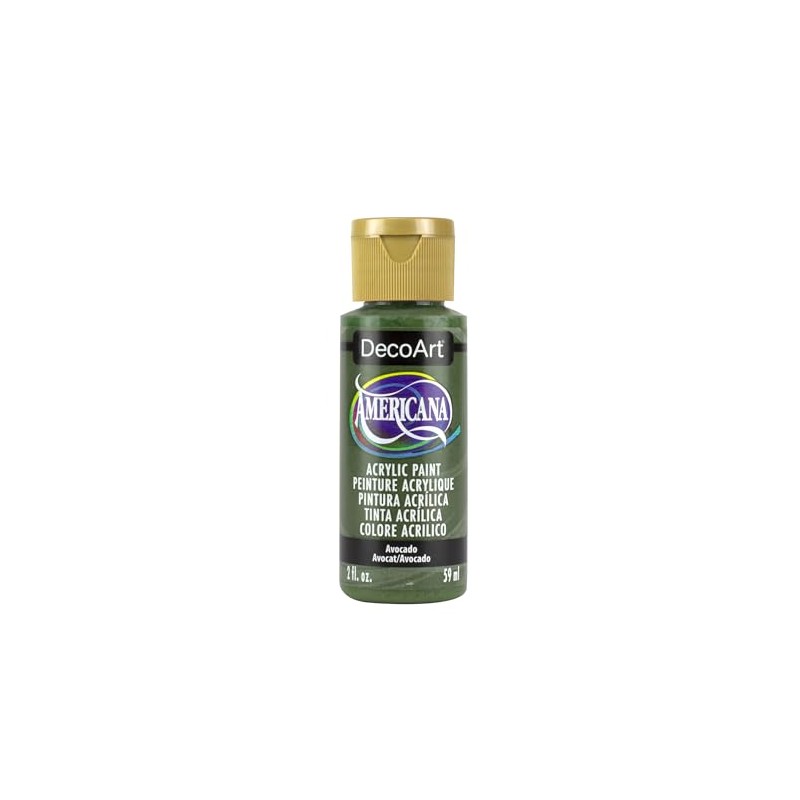 DecoArt Americana Acrylic Multi-Purpose Paint, Avocado