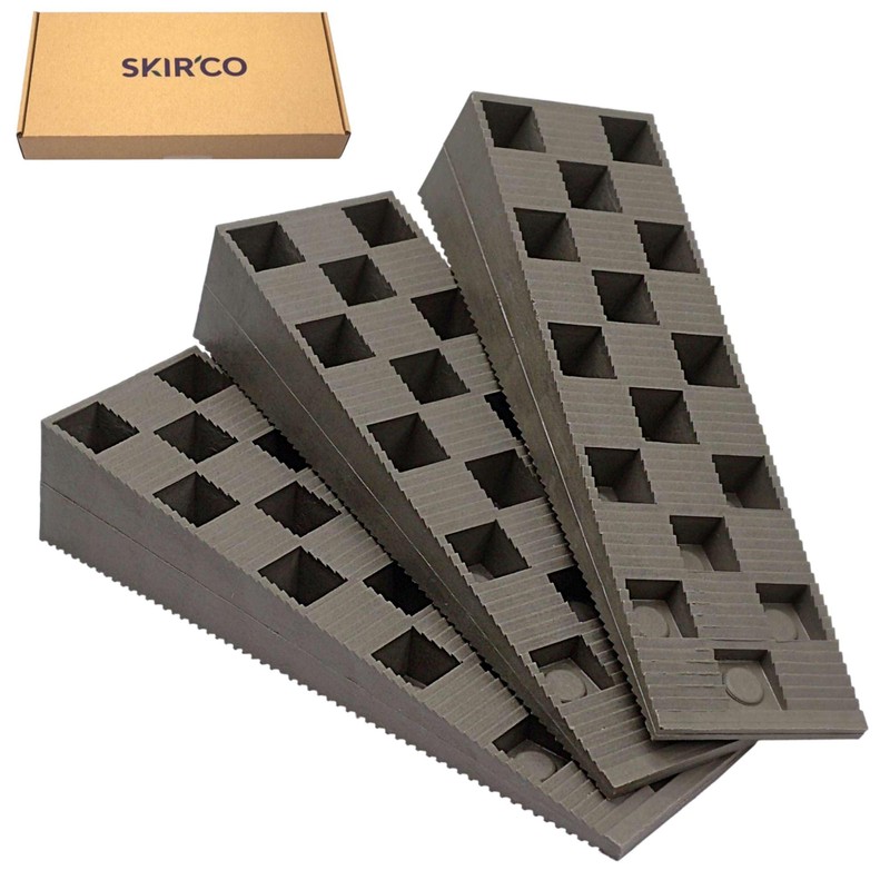 SKIR'CO (Pack of 4) Plastic Fluting Wedges 149 x 45