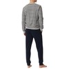 Schiesser Men's Long Pyjamas Warm and Soft Winter Fabric Terry