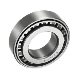 Kozelo 1pcs 07100S/07210X Tapered Roller Bearing - [1 Inch x 2 Inch x 0.591 Inch] Chrome Steel Bearing Cone and Cup Set for Conveyor System Use