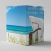 A4 XXL Retirement Card Beach Basket with Envelope – Elegant