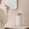 Esdallina Automatic Lifting Makeup Brush Holder with Lid Dustproof Cosmetic