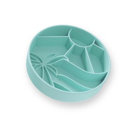 Loco Coco Interactive Slow Feeder Bowl for Dogs and Cats - Color: Seafoam