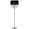 60" H Simplicity Collection Crystal Floor Lamp