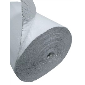 IES SPIRAL PIPE WRAP 12X10 Double Bubble White Reflective Foil Insulation R8