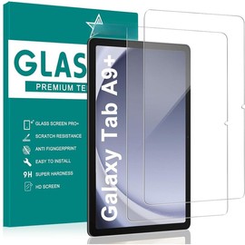 2 Pack Screen Protector for  Galaxy Tab A9 Plus 2023 | Galaxy Tab A9 Plus Tempered Film Ultra Thin Screen Protector | Anti-Fingerprint Touch  Screen Protector for Tab A9 Plus - Color: A9Plus-11 Inch