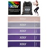 Resistance Bands By XOLY (Set of 5) Skin-Friendly Resistance Fitness