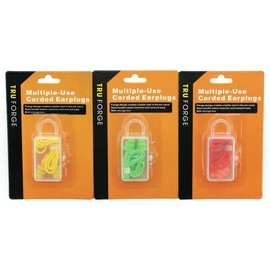 Reusable Ear Plugs with Cord and Storage Case