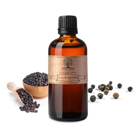  Black Pepper (Piper nigrum) - 100% Pure Grade Essential Oil by Nature's Note Organics - 4 Fl Oz