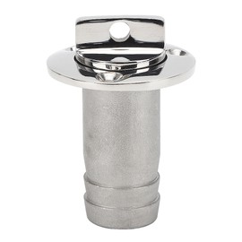 316 Stainless Steel Oval Garboard Drain Plug Vent Connector Fitting Boats Parts