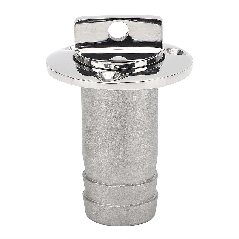 316 Stainless Steel Oval Garboard Drain Plug Vent Connector Fitting
