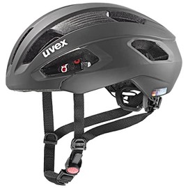uvex Rise cc - Safe Performance Helmet for Men and Women - Individual Size Adjustment - Optimised Ventilation - All Black Matt - 56-59 cm