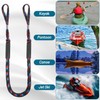 Ciweisah Boat Bungee Dock Lines Marine Mooring Rope Bungee Cord