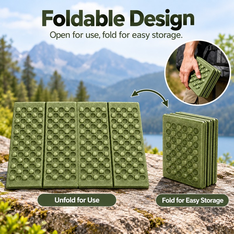 Foldable XPE Foam Seat Cushion for Outdoor Use – Waterproof