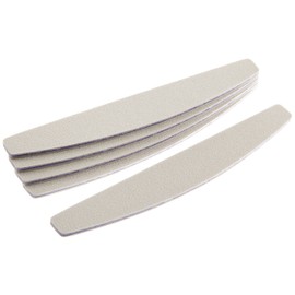 Star Naildesign & Cosmetics 5 Professional Half Moon Files White 180/100