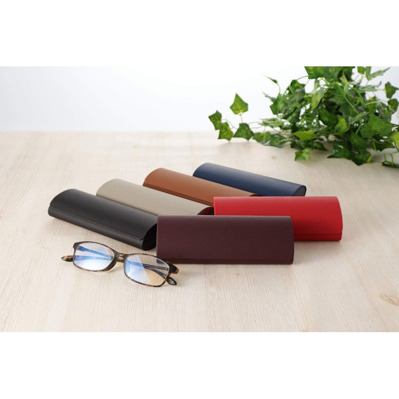 MIDI MIDI Glasses Case, Elegant Slim Hard Case (case-003), blue