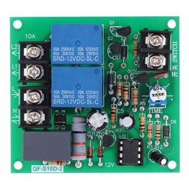2 Channels Power Time Sequence Board QF-S10D-2 0.5-4S Adjustable  Time Sequence Module