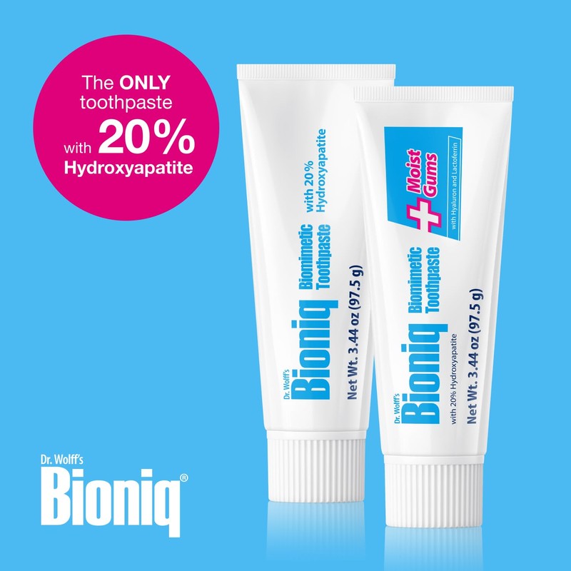 Bioniq Classic - 20% Hydroxyapatite Toothpaste, bioHAP and Fluoride Free