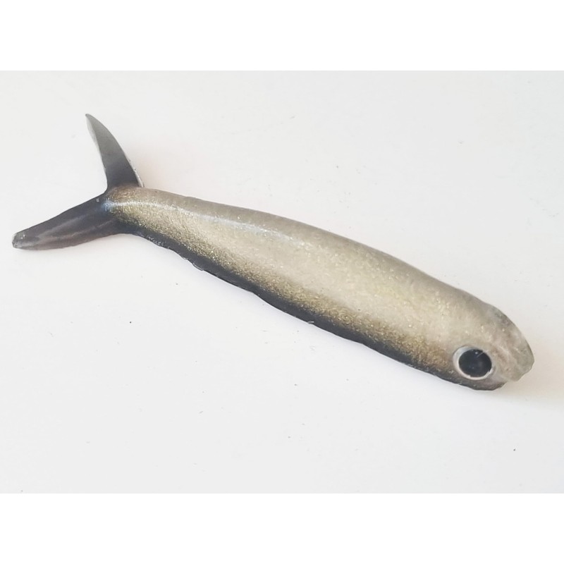 NANO TIDDLER Drop shot lure soft rubber shad fish for