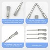 KEWAYO 30Pcs Stainless Steel Wire Brushes 1/5″(5mm) x 1/8″(3mm) Wire