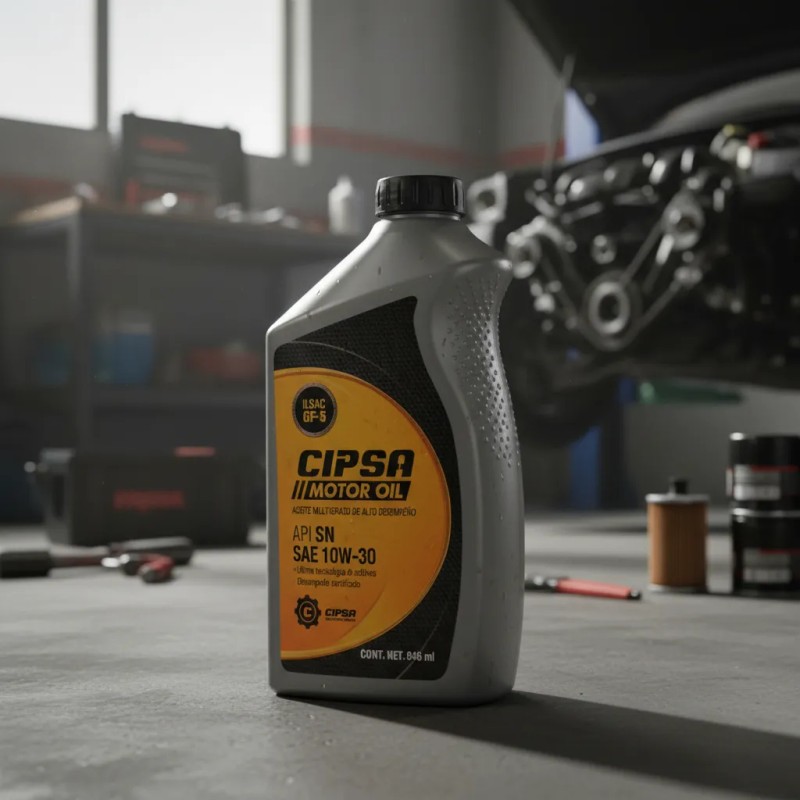 Aceite Para Motor Cipsa 10w-30 946ml