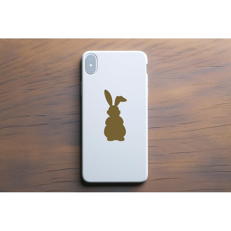 11 x Cute Bunny Rabbit Silhouette Waterproof Sticker Pack -