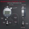 XUNTOP Digital Thickness Gauge Measuring Range 0-12.7 mm Electronic Micrometer