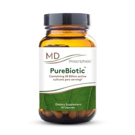 MD Prescriptives - PureBiotic - Probiotic Dietary Supplement for Digestive & Gut Health - 60 Capsules