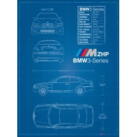 Printed Poster - Coupe***Auto**