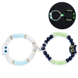 Dragon Friendship Bracelet With Luminous，Bff Matching Bracelets ，Movie Bracelets Gifts For Woman Couples Fans