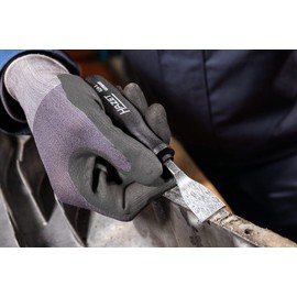 HAZET 824-1 Flat Profile Blunt Scraper - Zinc Plated