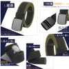 LionVII Stretch Belt, Men's, Work Clothes, Sports, Lightweight, Durable, Adjustable,